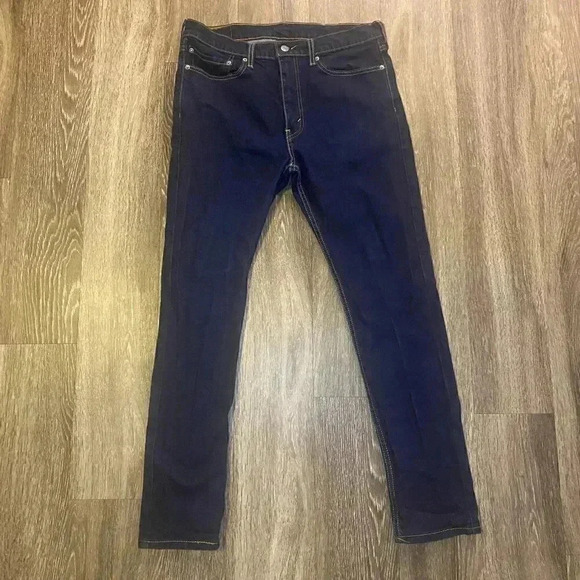 Mens Levi 510 Dark Jeans - 34x32 - Picture 1 of 7